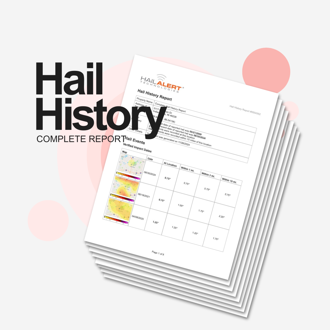 Hail History Report